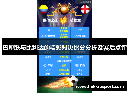 巴厘联与比利达的精彩对决比分分析及赛后点评 巴厘联与比利达的精彩对决比分分析及赛后点评